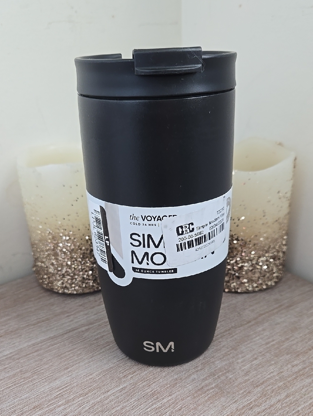 ⭐️NWT Simple Modern Voyager Travel Tumbler Black